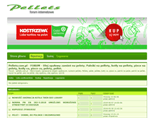 Tablet Screenshot of forum.pellets.com.pl