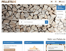 Tablet Screenshot of pellets.de